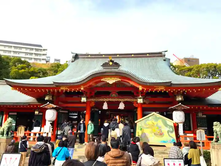 生田神社の本殿・本堂
