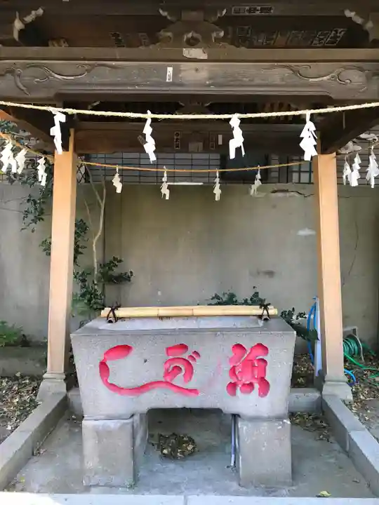 蛭子神社の手水舎