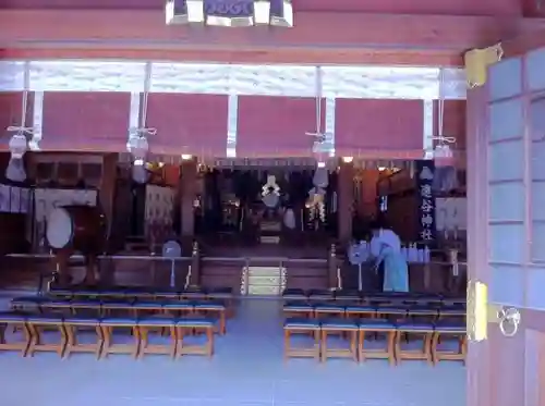 速谷神社の本殿・本堂