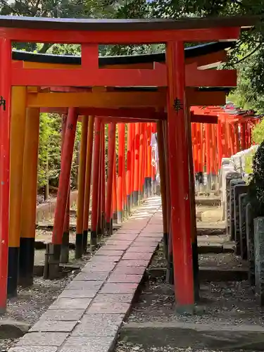 根津神社の鳥居
