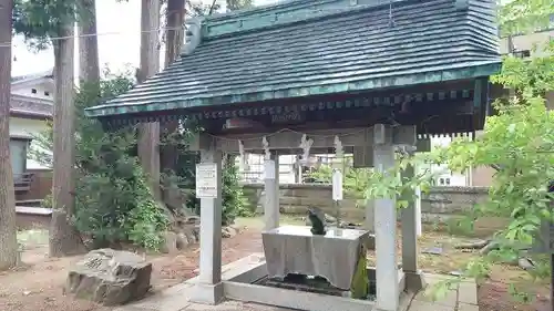神炊館神社 ⁂奥州須賀川総鎮守⁂の手水舎