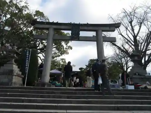 豊国神社の鳥居