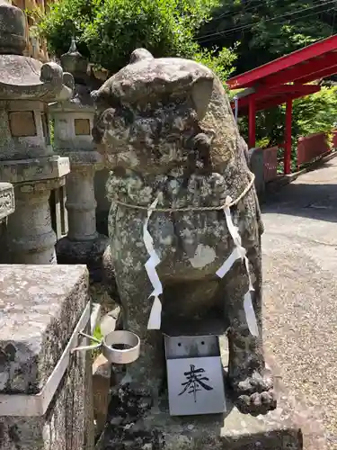 春日神社の狛犬