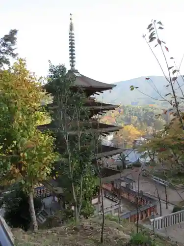 長谷寺の塔