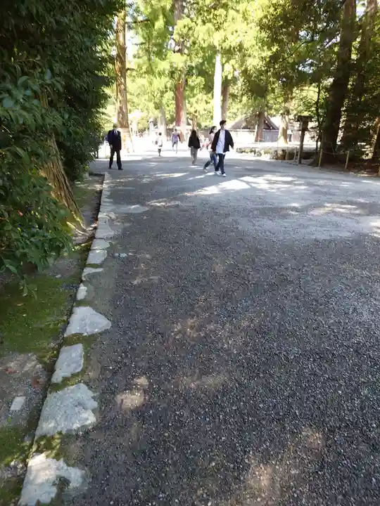 伊勢神宮外宮(豊受大神宮)の景色