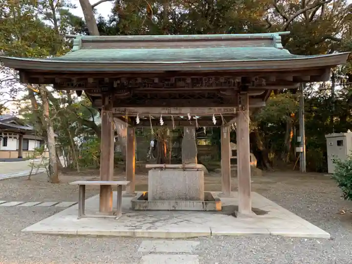 大洗磯前神社の手水舎
