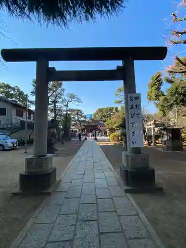 品川神社の鳥居