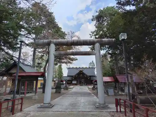 上富良野神社の鳥居