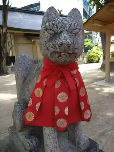 住吉神社の狛犬