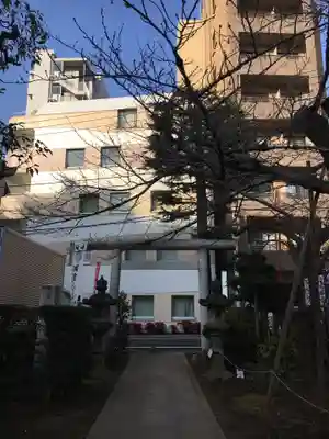 湯島御霊社の鳥居