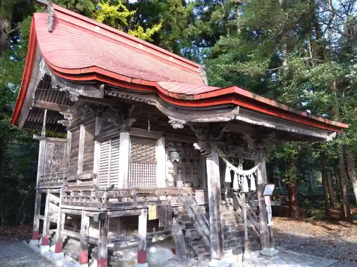 大處神社の本殿・本堂