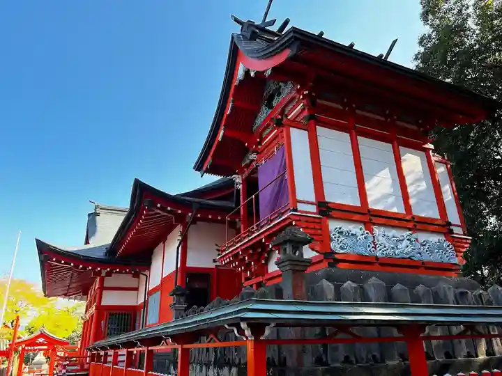 扇森稲荷神社の本殿・本堂