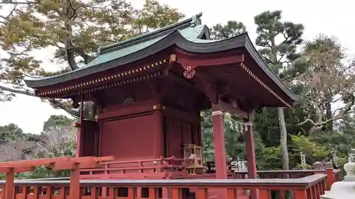 旗上弁財天社の本殿・本堂