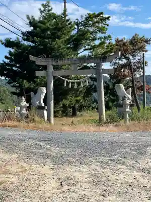 筏八幡宮の鳥居
