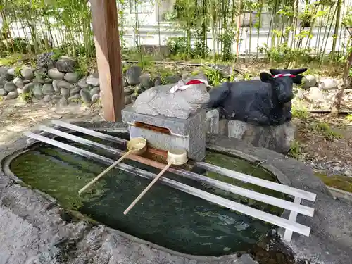 於保多神社の手水舎