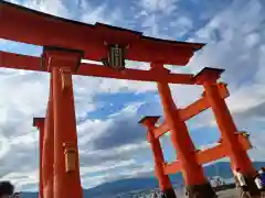 厳島神社の鳥居