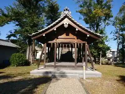 八幡社の本殿・本堂