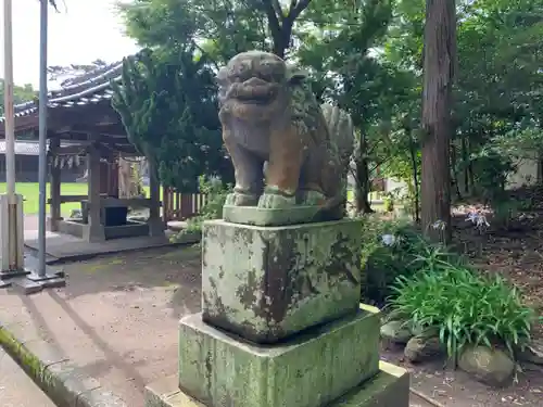 鶴谷八幡宮の狛犬