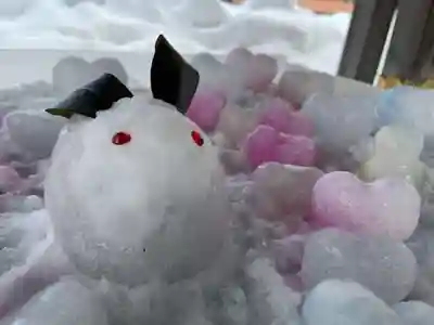 彌彦神社　(伊夜日子神社)の像