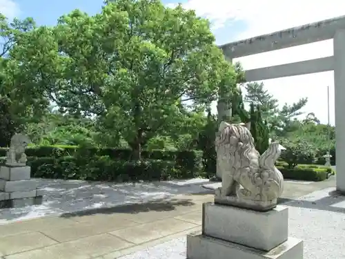 屋久島大社の狛犬