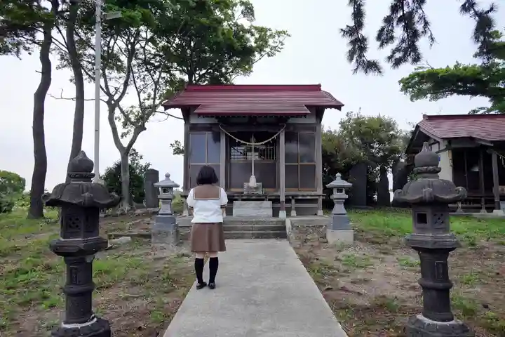 下増田神社の本殿・本堂