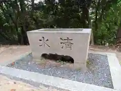 神明社の手水