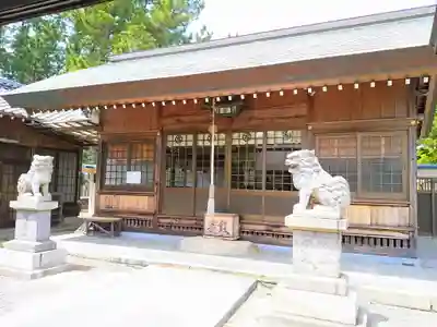 神明社（西之口神明社）の本殿・本堂