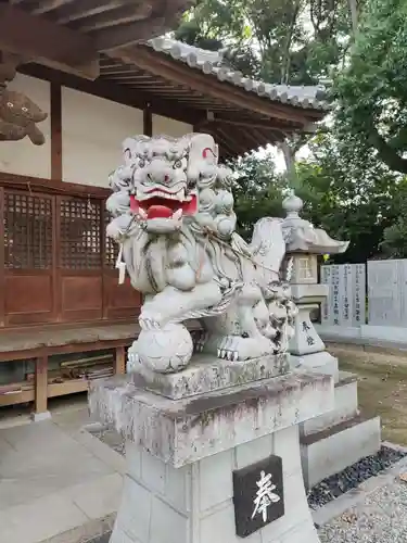 若林神社の狛犬