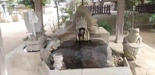 大宝八幡宮の手水舎