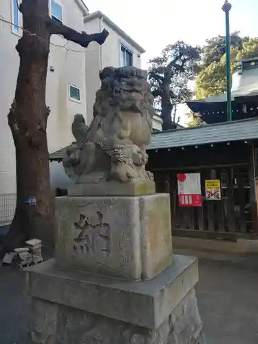 市ノ坪神社の狛犬