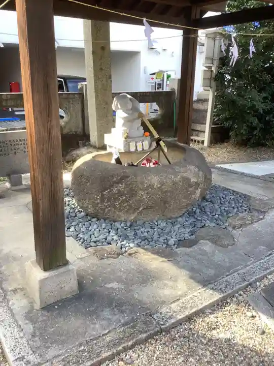 三輪神社の手水舎