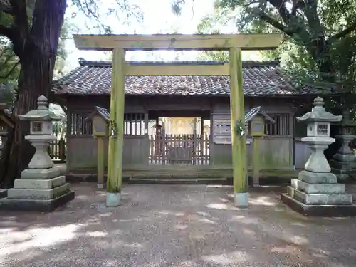 竹神社の鳥居