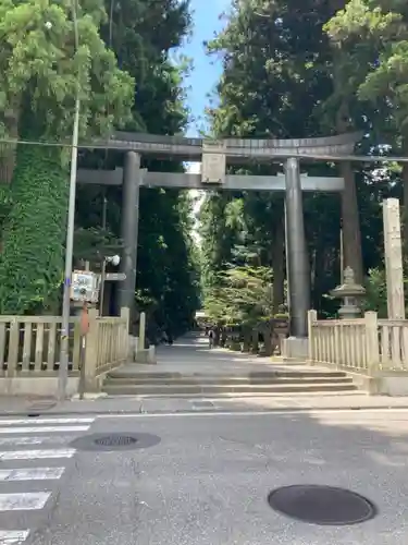 北口本宮冨士浅間神社の鳥居