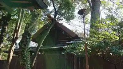 安久美神戸神明社の本殿・本堂