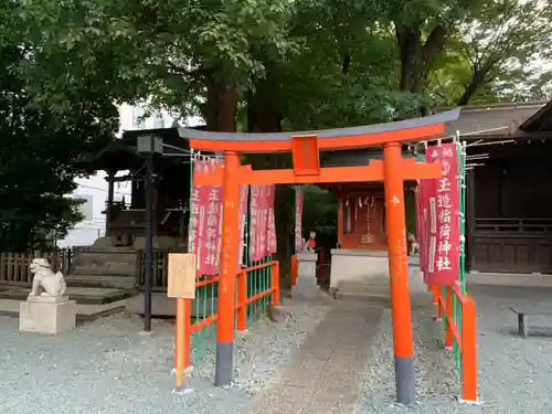 金王八幡宮の鳥居