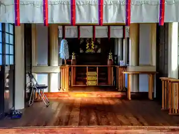 坂折社の本殿・本堂