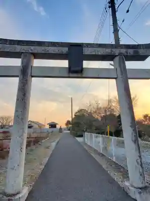 厄除姫稲荷神社の鳥居