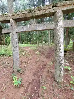 大葦神社の鳥居