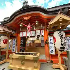 地主神社の本殿