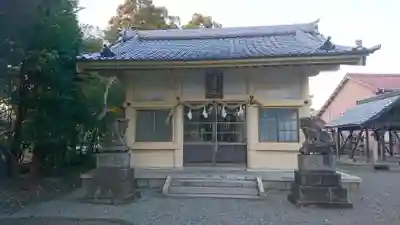 津嶋神社(萩原町西御堂)の本殿・本堂