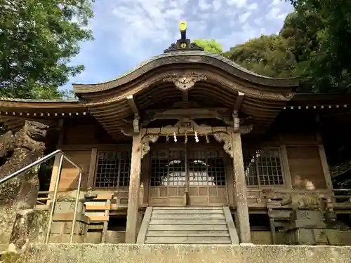 天山社の本殿・本堂