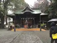 谷保天満宮の本殿・本堂