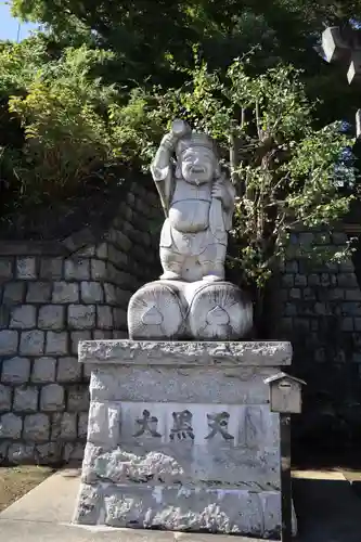 品川神社の像