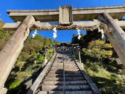 下市八幡神社の鳥居