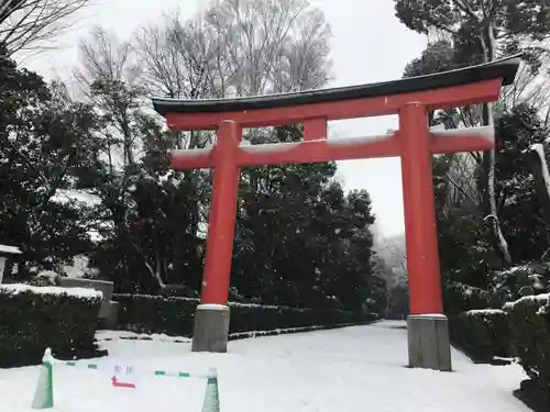 井草八幡宮の鳥居