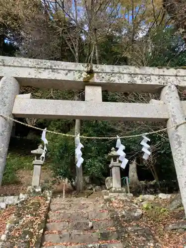 徳神社の鳥居