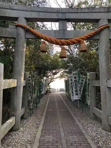 羽豆神社の鳥居