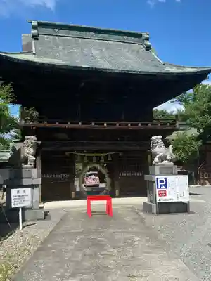 穴切大神社の山門・神門