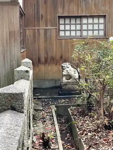 白髭神社の狛犬