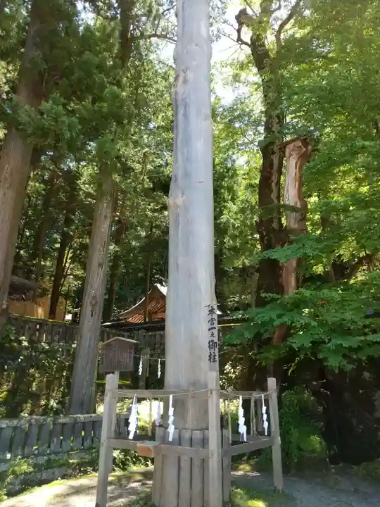 諏訪大社の自然